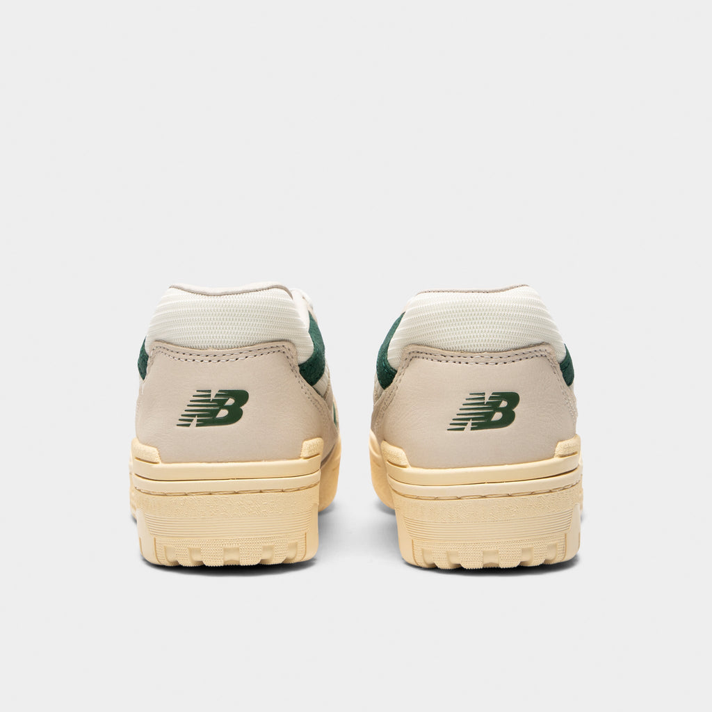 New Balance 550 Sneakers - White / Green - Product view 4