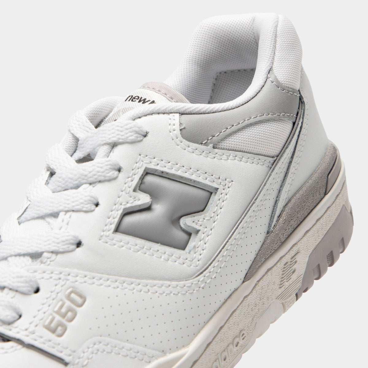 New Balance Women's 550 Sneakers - White / Raincloud - Product view 3