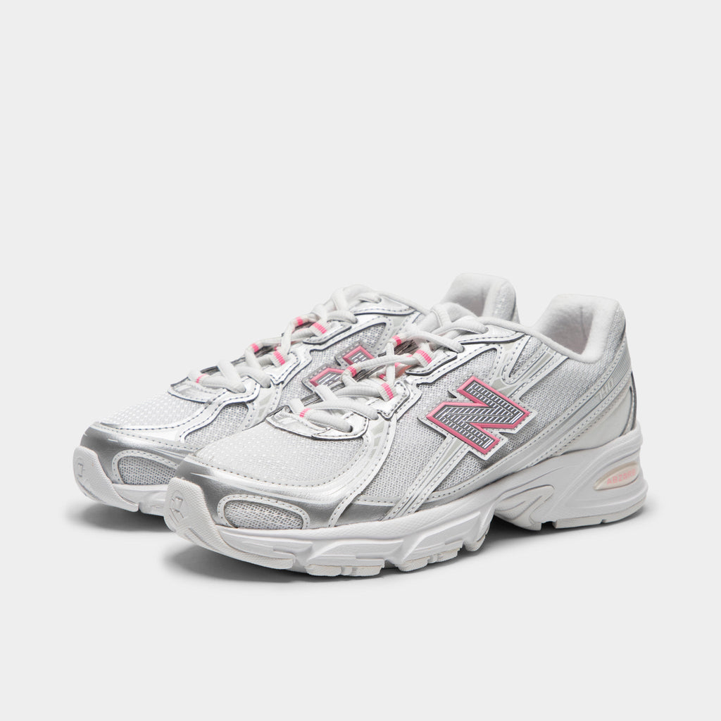New Balance Kids' 740 Sneakers - Silver Metallic / Signal Pink - Product view 2