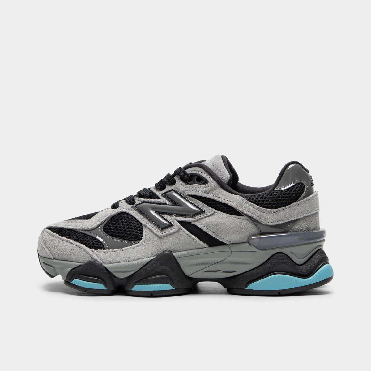 New Balance Kids' 9060 Sneakers - Black / Taffy Blue - Salt Grey - Product view 1
