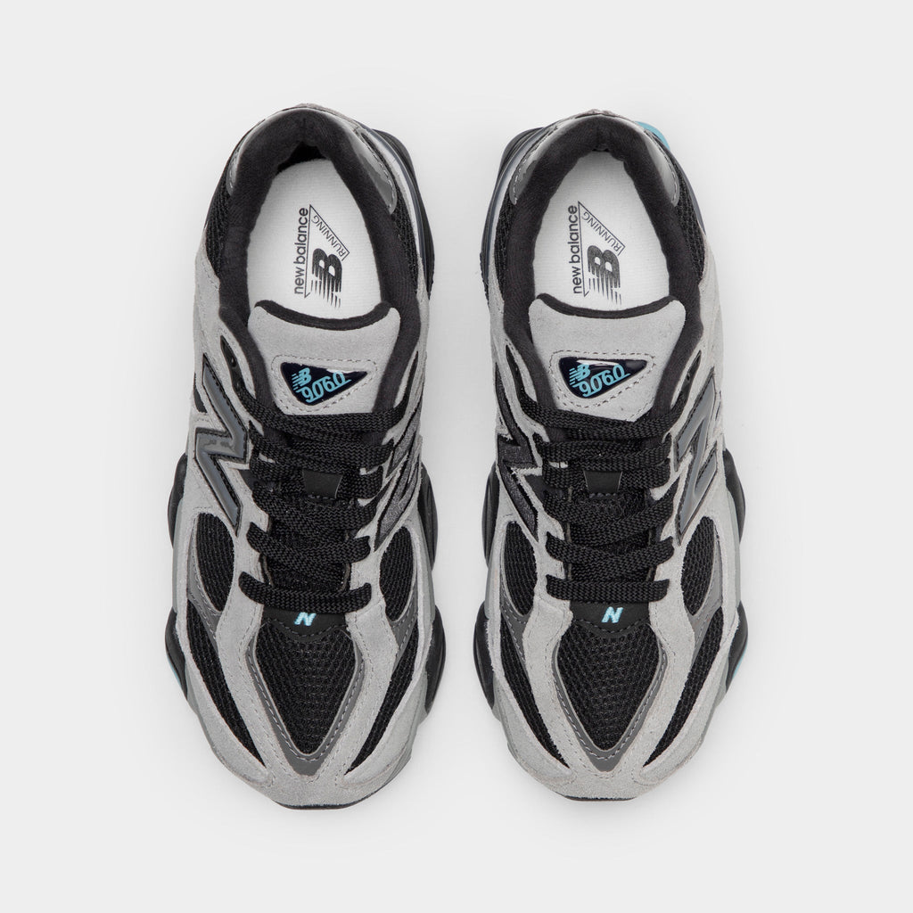 New Balance Kids' 9060 Sneakers - Black / Taffy Blue - Salt Grey - Product view 5