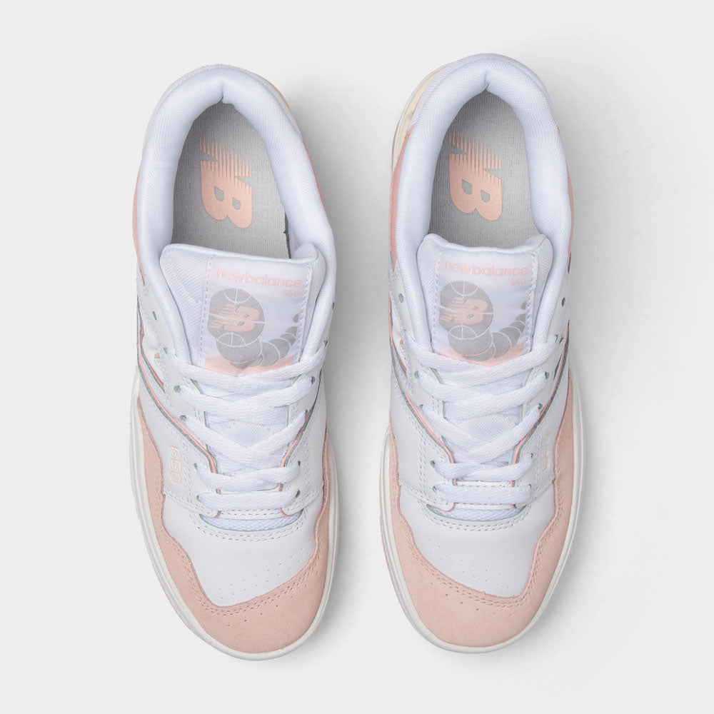 New Balance Kids' 550 Sneakers - White / Pink Haze - Product view 5