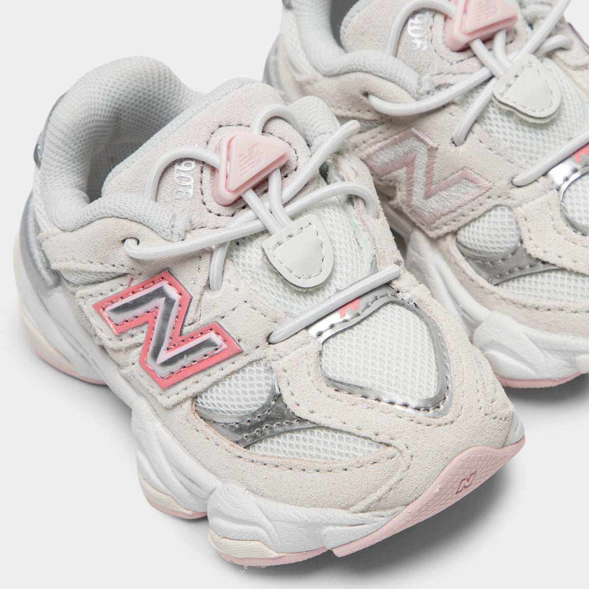 New Balance Infants' 9060 Sneakers - White / Pink - Product view 3