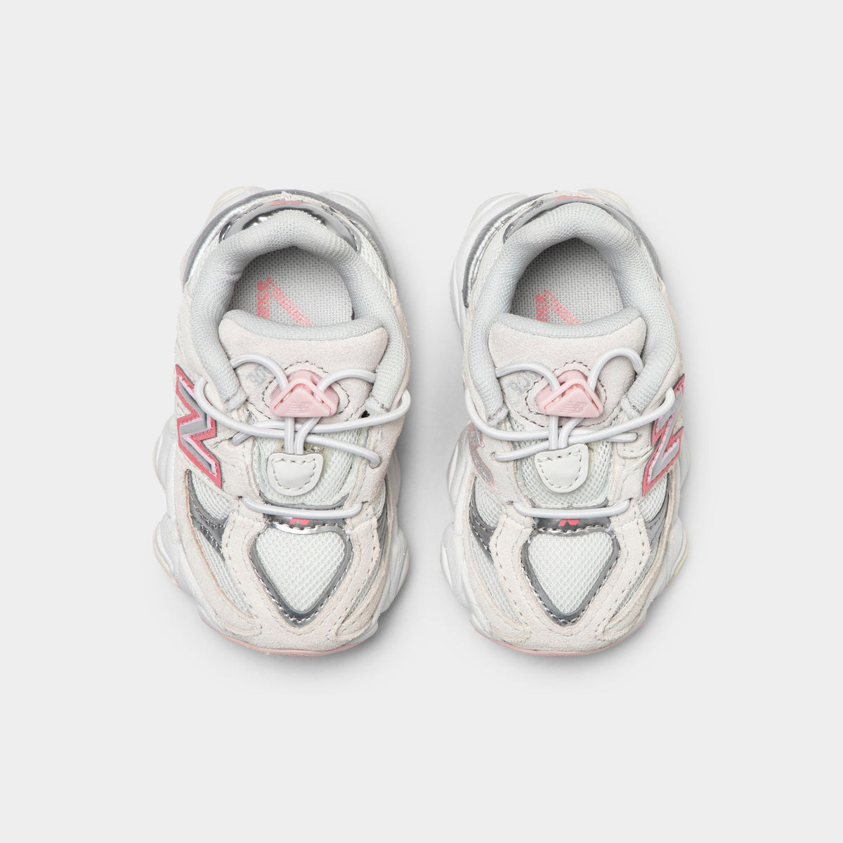 New Balance Infants' 9060 Sneakers - White / Pink - Product view 5