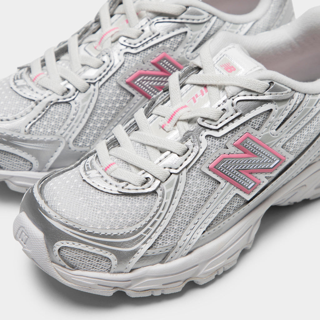 New Balance Kids' 740 Sneakers - Silver Metallic / Signal Pink - Product view 3