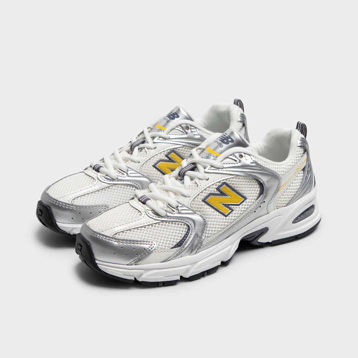 New Balance 530 Sneakers - Silver Metallic / Sea Salt - Apollo Gold - Product view 2