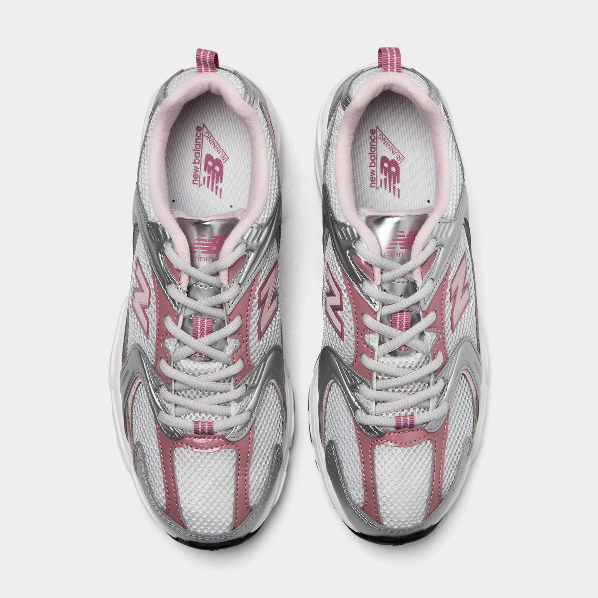 New Balance 530 Sneakers - Silver Metallic / Rosewood - Product view 5