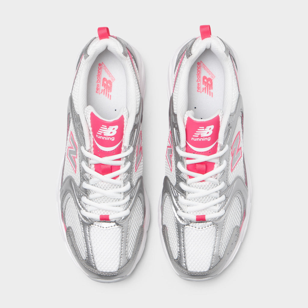 New Balance 530 Sneakers - Silver Metallic / Dragon Berry - Product view 5