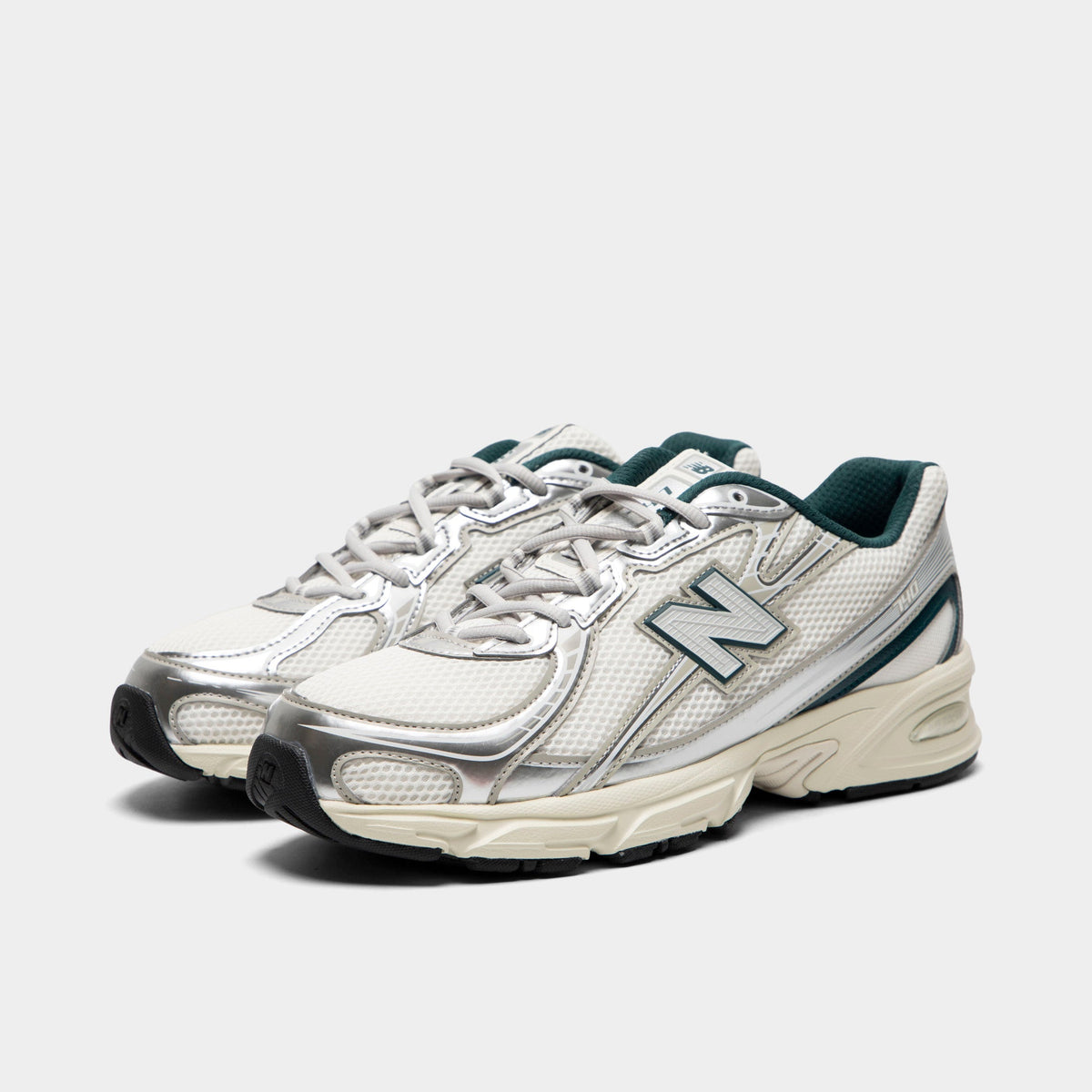 New Balance 740 Sneakers - White / Green - Product view 2