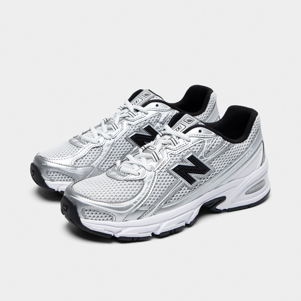 New Balance 740 Sneakers - White / Silver Metallic - Black - Product view 2