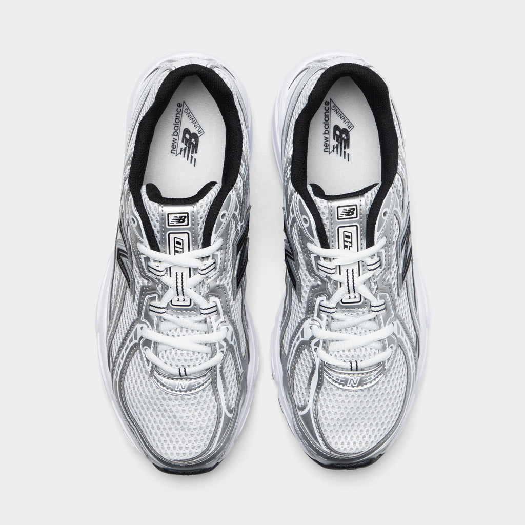 New Balance 740 Sneakers - White / Silver Metallic - Black - Product view 5