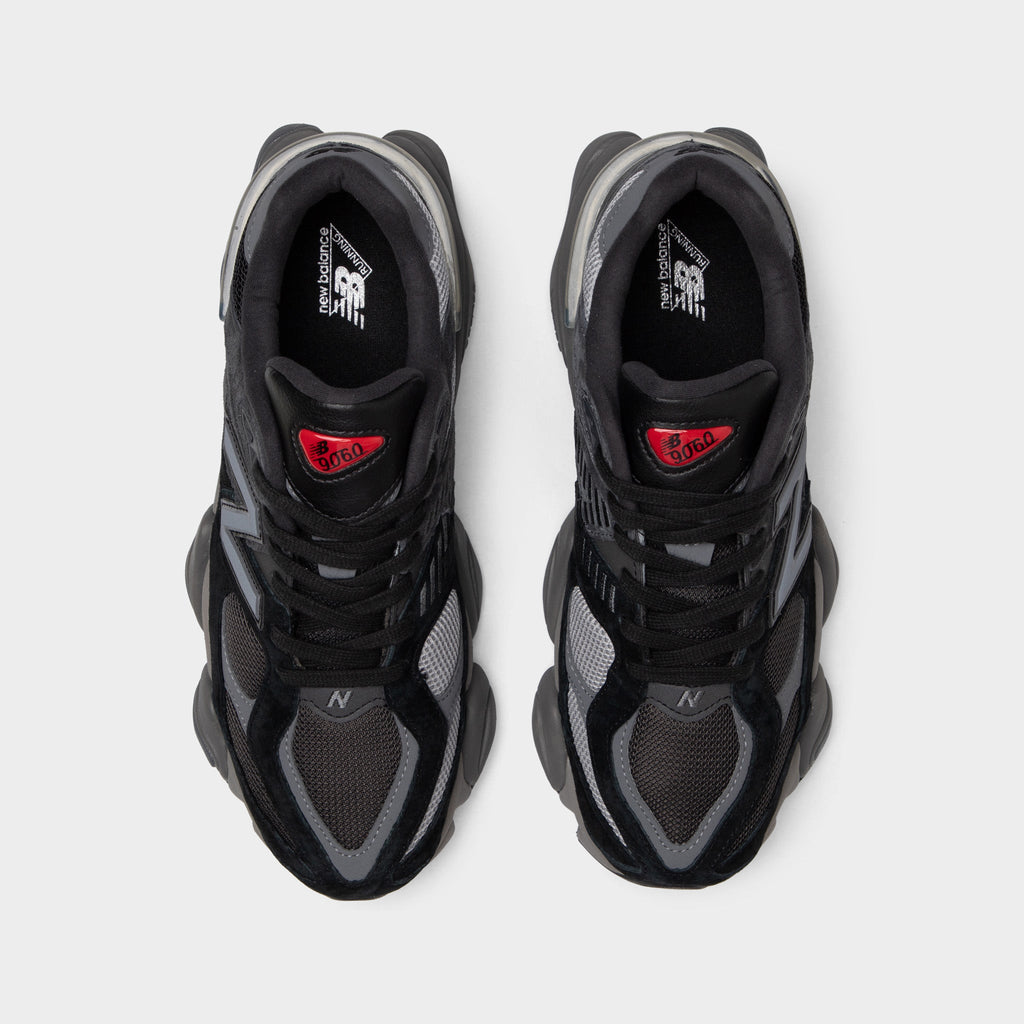 New Balance 9060 Sneakers - Black / Castlerock - Rain Cloud - Product view 4