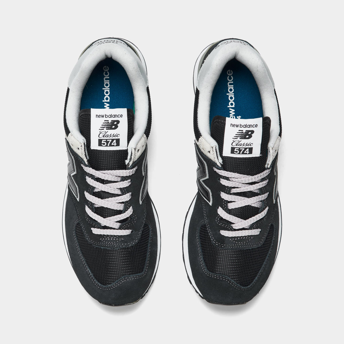 New Balance Women's 574 Sneakers - Black / White - Product view 5