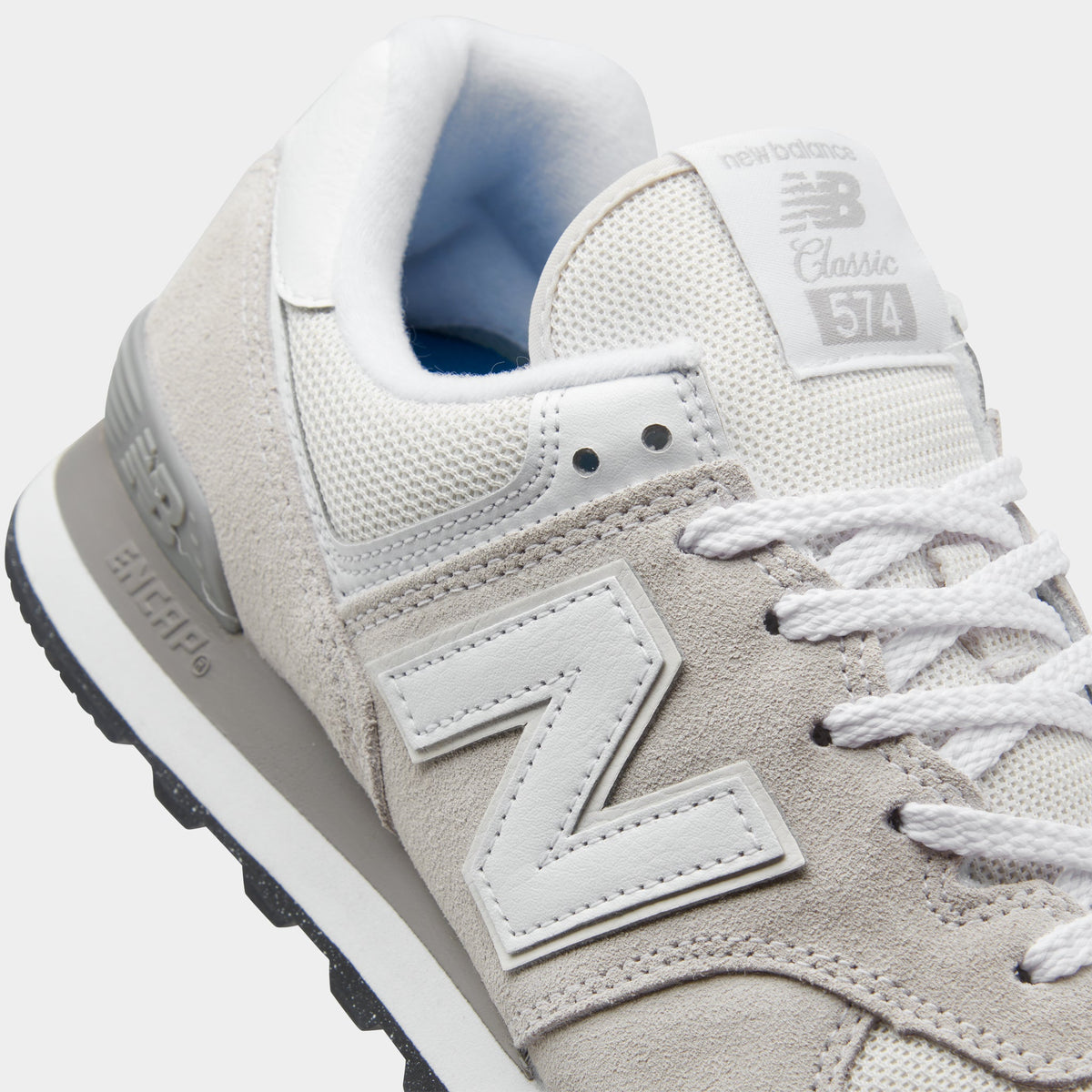New Balance Women's 574 Sneakers - White / Nimbus Cloud - Product view 3